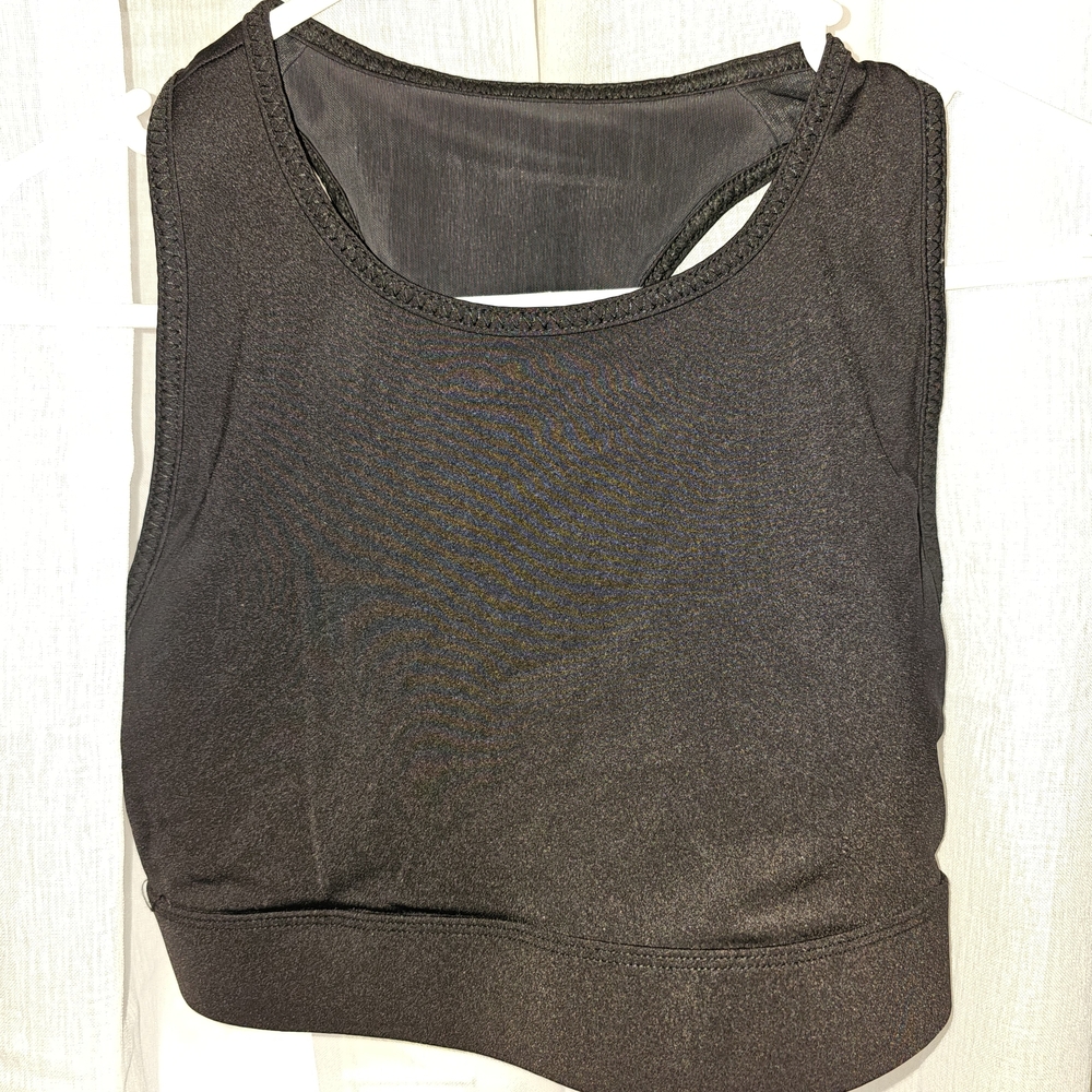 Fabletics Black Sports Bra